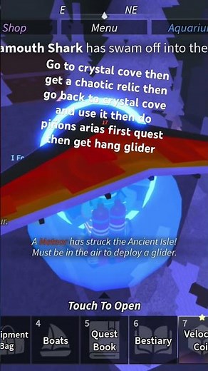 How to go to above the clouds #fisch #roblox #tutorial
