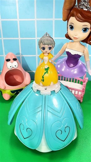 REVIEW UNBOXING SATISFYING FROZEN ELSA DISNEY PRINCESS FUNNY ASMR VIDEO 🎢🗼#shorts #toys