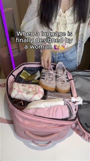 Every female traveler needs this backpack 😍 #travel #travelhacks #traveltips