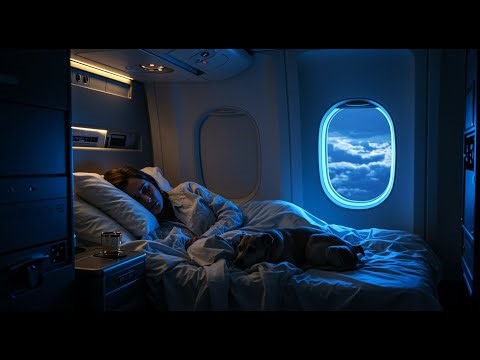 Sleep Like You’re Traveling | Airplane Ambience for Insomnia Relief