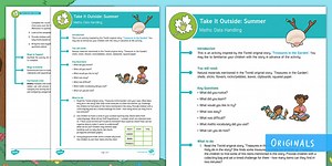 KS1  Take It Outside: Summer Maths Data Handling Activity