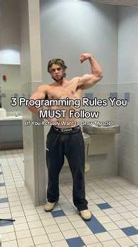 3 Gym Split Program Tips • Coaching + Programs in Bio #fitness #gymroutine #explore #gym #gymtips