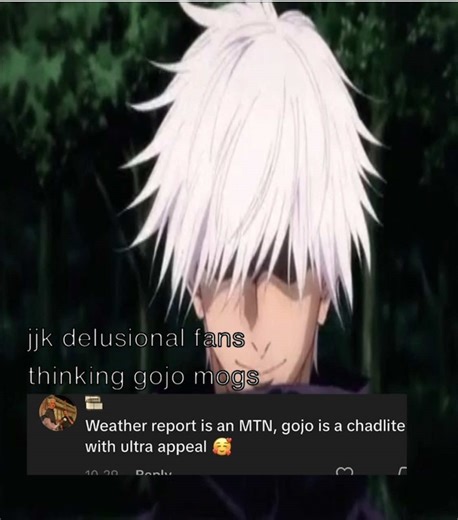 weather report mogs #jojosbizarreadventure #weatherreport #gojo #bp #mog