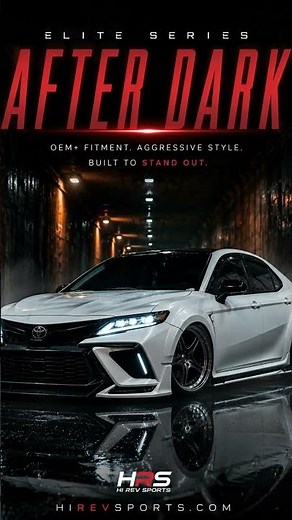 HRS 2018–2024 Toyota Camry Front Bumper – Elite Series