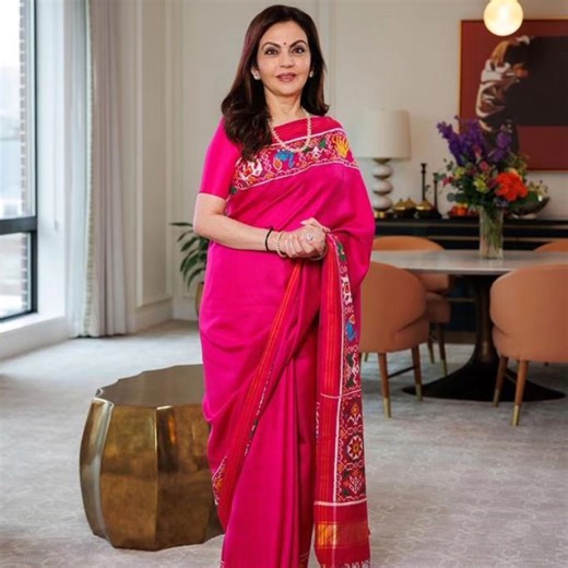Radhika Merchant's sister, Anjali, stunned in a Patola saree and you can too