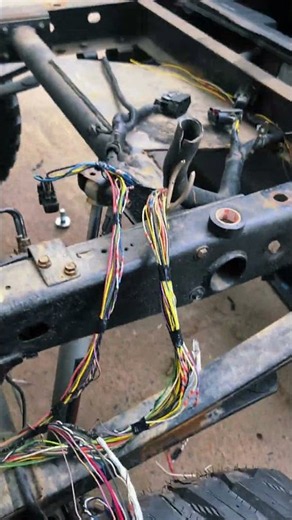 Wiring Nightmare Completed #drivewaybuilds #automobile #mechanic 2015 GMC