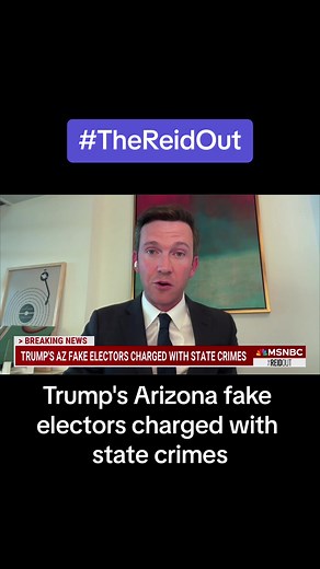 #BREAKING: Eleven Arizona Trump fake electors have been indicted on state charges including former GOP state chair Kelli Ward. WATCH MORE: msnbc.com/reidout #TheReidOut #reiders #joyreid #msnbc #news #politics #political #politicaltiktok #politicstiktok #trump #donaldtrump #arizona #fakeelectors #trumpfakeelectors @MSNBC @Joy Ann Reid