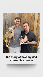 10K views · 240 reactions | The story of how my dad chased a lifelong dream & encouraged me to chase mine. so proud of you @petportraitsbylarry | Jake Goodman | Facebook