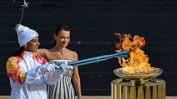 Olympic flame for Milan Cortina Games handed to Italian organizers in Athens