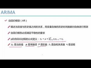 算法：时间序列AIRMA模型 2 2 ARIMA模型