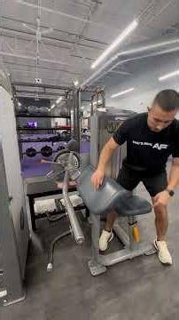 Bicep Curl/Tricep Extension Machine - AF