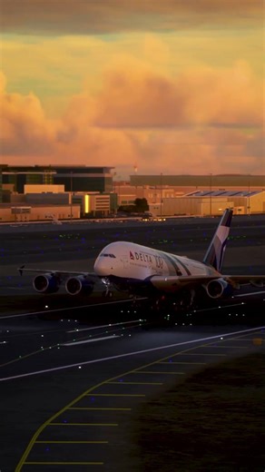 What If Delta Had the A380? | Imaginary Delta A380 Takeoff