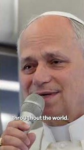 Pope Leo Takes a Jab at Trump's White House Media Ban: 'Here You Are All Welcome' #shorts