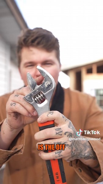 Post and beam foundations date back to the beginning of time, we didn’t always have concrete foundations. I dropped in these 12x12” post bases, locked in a 4x4 and tied it to my beams above. The 12” Adjustable Wrench with Quick Fit Jaw locked in these ½” thick throughbolts, giving me a rock solid temporary foundation for the studio. – We’ve got plans to install deep dug sonotubes, to make sure this building never moves. To get us out of the snow and mud, we did what we had to do to make it work.
