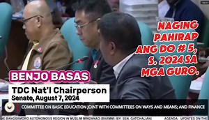 1.3K views | PINAHIRAPAN BA TAYO NG DEPED ORDER NO. 5, S. 2O24? One...