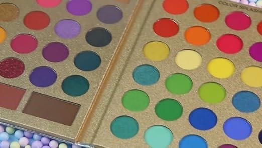 UCANBE Pretty All Set 86 Colors Makeup Palette with 15Pcs Brush Set