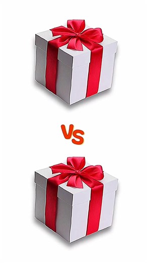 choose your gift box rich and poor 😳 #short