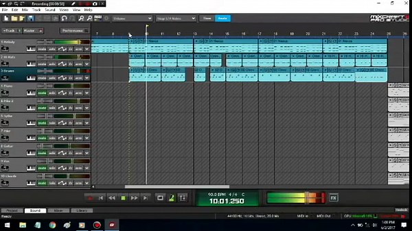 How to Sequence a Beat in Mixcraft 8 | @Iamdices