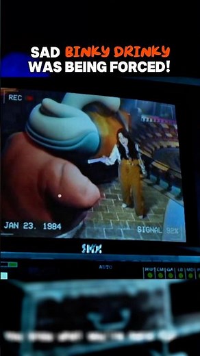 Binky Drinky SECRET VHS TAPE| Dark Pals the 1st Floor #shorts
