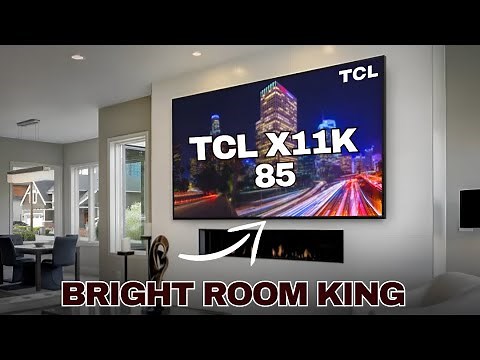 TCL 85-Inch X11K QD-Mini LED Review — Is Peak Brightness Worth It?