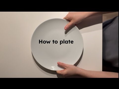 How to plate like a chef
