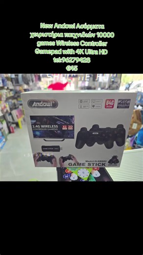 2.4G Wireless Controller Gamepad Lite with 10000 different built-in games. It has a 64G memory card, built-in more than 10000 games, with the ability to search, collect, archive and support for downloading your favorite games. Easy operation Simply connect the game console to the HD interface of the TV, connect the USB-powered data cable to the unit, and adjust the TV source to the HD channel to display the game list screen on the TV. Connect the HD output of the TV first Insert the built-in gam