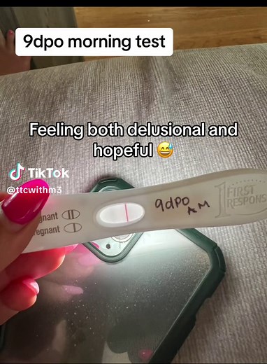 Faint Line on Pregnancy Test: 9DPO Journey