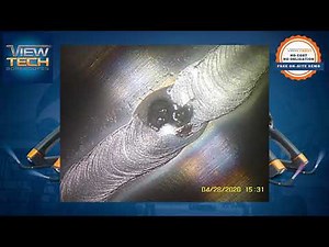 Borescope Inspection Photos Welding Aerospace Aviation Manufacturing HVAC Application Inspections