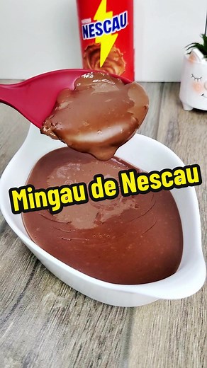 A Receita mais Fácil de Mingau de Nescau