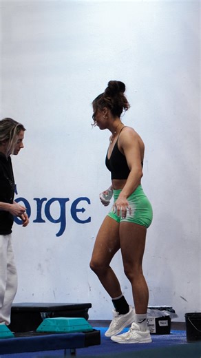 Addy Herman on Instagram: "@worldninjaleague regionals 1st place 💙🏆 Proud of this run and had such a fun time on the courses :) Who’s getting excited for Worlds?!🤩"