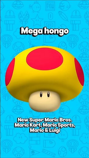 TODOS los SUPER HONGO de Mario en 60 segundos #mario #nintendo #mariobros #supermario #mariokart