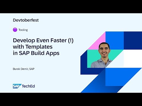 🟣 Develop Even Faster (!) with SAP Build Apps Templates
