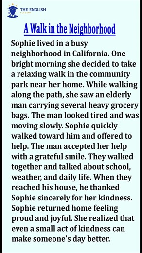 Read English Stories || Improve Your English ✅️ #englishstories #englishvocabulary