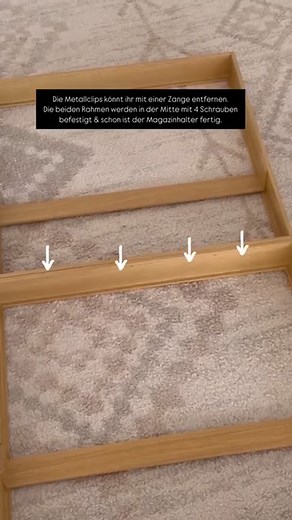 3.4K views | Would you try this genius IKEA frame magazine holder hack? Comment LINK for materials + instructions ⬇️ #ikeahack #DIY #homedecor #homesweethome #BudgetDecor #diyprojects #ikea #diycloset #easyrecipe #goodvibes #diycrafts #homestyle | Nestory | Facebook