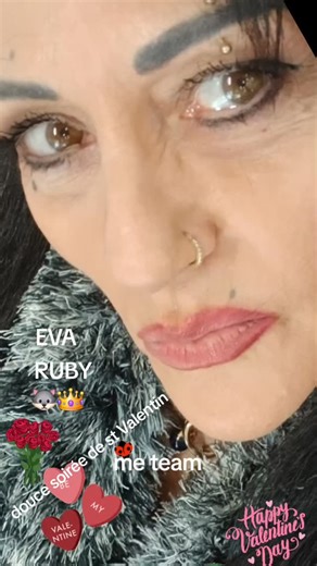 EVA RUBYQUEEN (CHANEL)💋❤️💫🫶🏻 on Instagram: "EVA RUBY BONNE ST VALENTIN #amour❤️ #couplelove #destin #union"