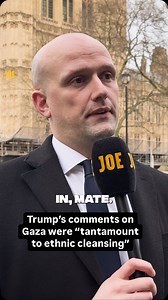 The SNP’s Stephen Flynn on Trump wanting to relocate peoplefrom the Gaza Strip. | Politics JOE