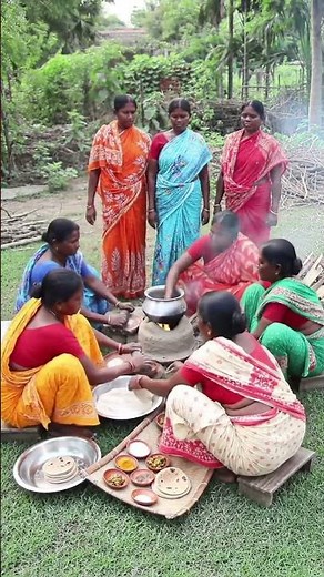 Heartwarming Village Life | 10 Indian Women Cook Traditional Food Together #villagelife