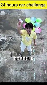 आज में 24 घंटे इस कार में बिताऊंगी 🏆😍👌~mini wood toy-woodworking arts kill/wood hand #shorts