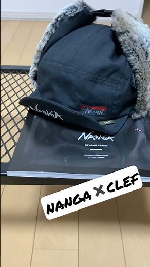 #shorts #camping #cap ２０２２年新作nanga✖️clef ボアキャップ