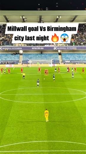 Millwall goal Vs Birmingham city last night 🔥😱 | Efl Insights