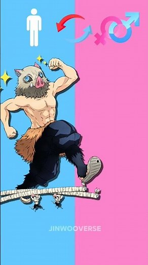 Demon Slayer Characters Gender Swap 💥 | Anime Edit