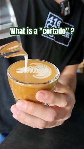 What is a cortado? ☕️ #barista #homebarista #cortado