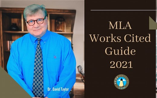 MLA参考文献格式设置 手把手教学|MLA Works Cited Citations