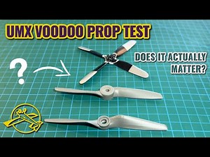 UMX Voodoo Propeller Test – 2 vs 4 Blade Performance on 3S & 4S!