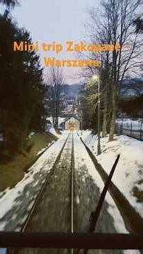 mini trip Zakopane - Warsaw #travel #trip #mountains
