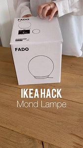 1.1M views · 1.2K reactions | Let's create a moon  lamp together with @nina_lessia! Remember to use just a touch of acrylic paint and opt for an LED light to ensure the sphere stays cool to the touch. It's surprisingly simple to achieve. What are your thoughts? #diy #ikeahack #ikeahacks #kidsroom #nursery | IKEA Hacks & Ideas | Facebook