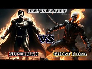 Superman vs. Ghost Rider: An Epic Battle to Save a Dying World