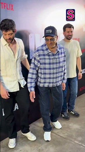 Sunny Deol steps out with sons Karan Deol and Rajveer Deol, serving major family goals.
