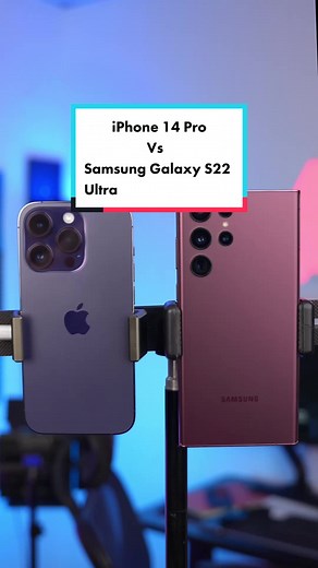 iPhone 14 Pro vs Samsung Galaxy S22 Ultra Comparison