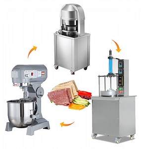 [Hot Item] Automatic Pizza Dough Flattener Pancake Making Chapati Press Machine